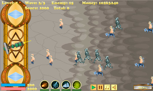 Android application Idle Base Defense screenshort