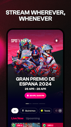 SPOTV NOW: Sports Streaming Screen 3