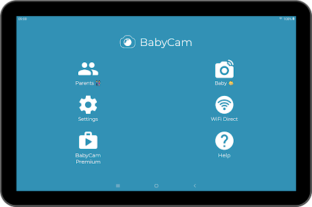 Babyphone vidéo Babycam Moniteur pour bébé avec caméra de