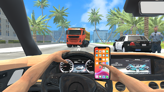 Drive Simulator: Traffic Race  screenshots 7