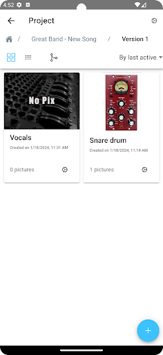 Android application GearPix screenshort