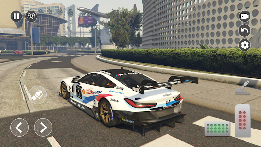 Real Race M8 GT BMW Simulator