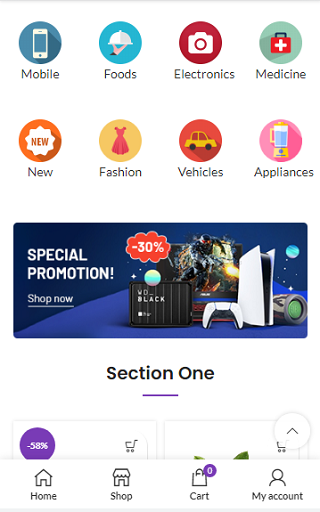 Shop4AllBD Screen 2