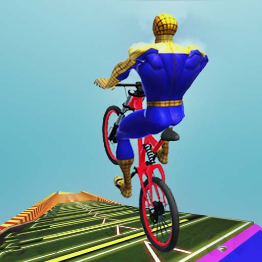 BMX Superhero Cycle Game  Icon
