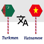 Cover Image of Download Turkmen Vietnamese Translator  APK