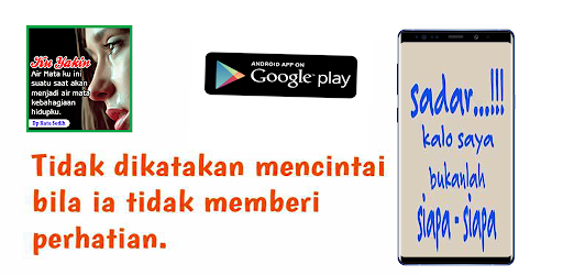 Android application DP Kata Sedih screenshort