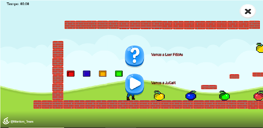 Android application Warriors screenshort