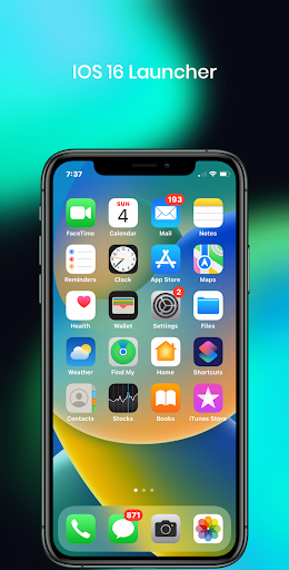 iPhone Launcher iOS 16