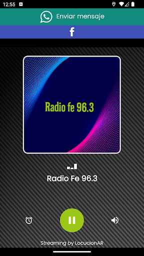 Android application Radio Fe 96.3 screenshort