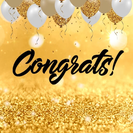 Congratulations Cards GIFs logo