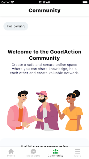GoodAction Screen 3