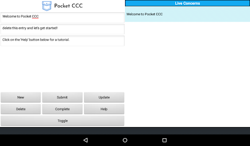 Pocket CCC Screen 3