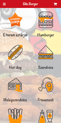 Android application Gil's Burger screenshort