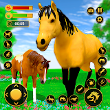 Wild Horse Simulator Family 3D icon