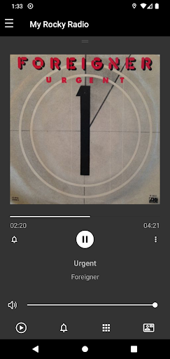 My Rocky Radio Screen 2