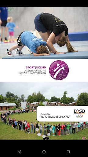Android application Freiwilligendienste Sport NRW screenshort