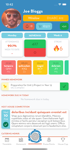 myDSHS Screen 2