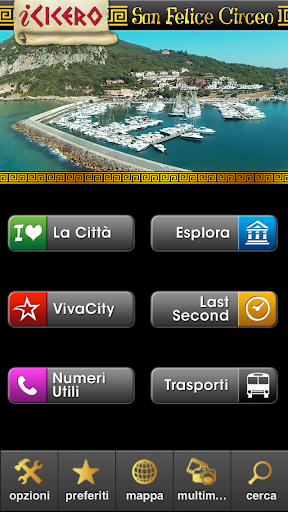 Android application iCicero S. F. Circeo screenshort