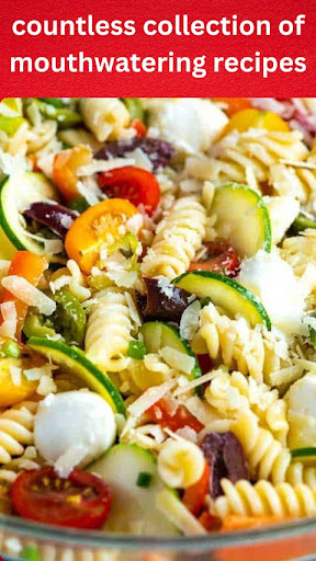 Android application Pasta Salads Recipes screenshort