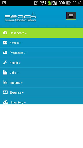 Reach ERP Screen 2