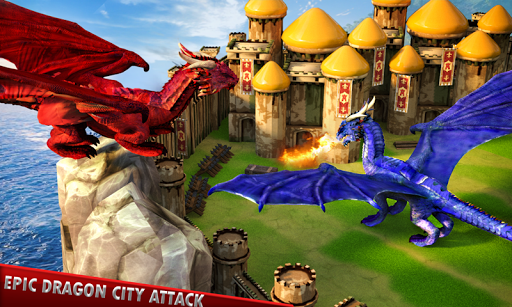 Flying Dragon Battle Simulator : City Attack 1.6.0 screenshots 3