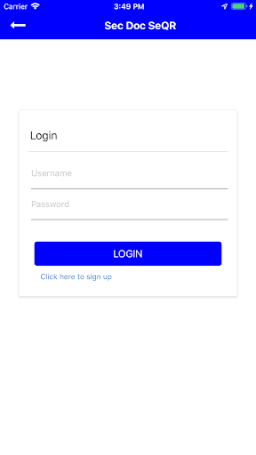 Sec Doc SeQR Scan Screen 2