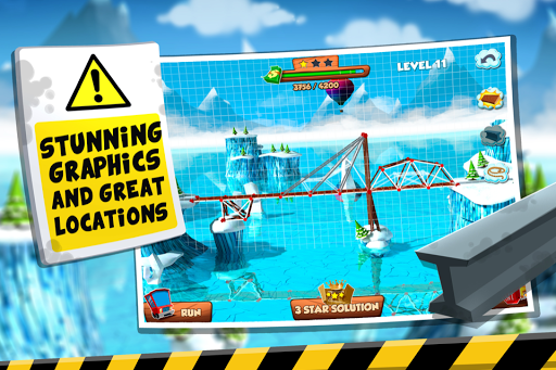 Bridge Builder Simulator 1.4 (Full Version) Apk poster-3