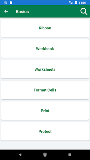 Master Excel Screen 2