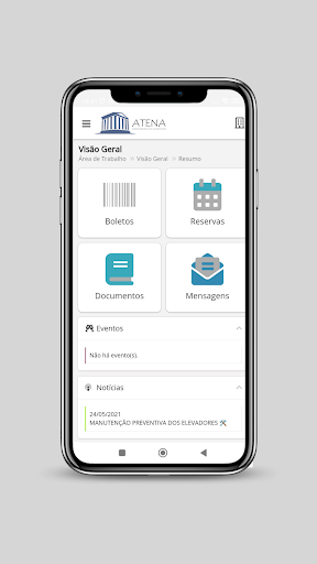 Android application Atena Condomínios screenshort