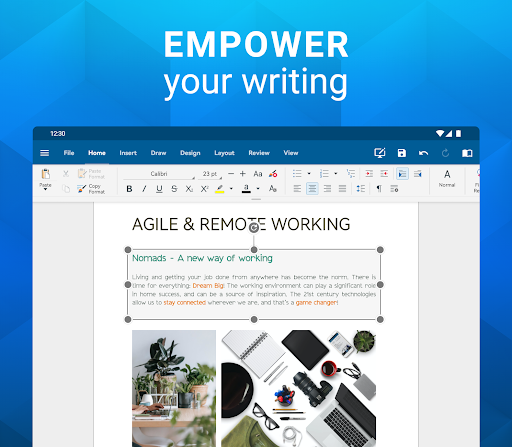 Screenshot OfficeSuite: Word, Sheets, PDF