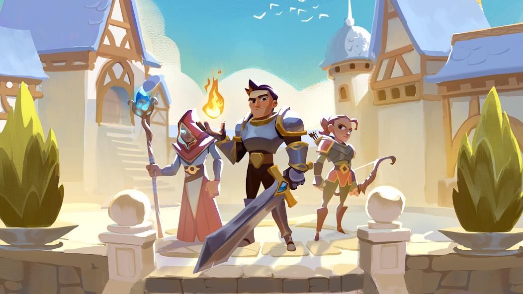 Heroes of Nymira: RPG Games 1.11.1 APK + Modificación (Unlimited money) para Android