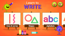 子供たちは書くことを学ぶ：幼児教育ゲームのおすすめ画像1