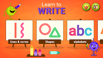 Game screenshot 子供たちは書くことを学ぶ：幼児教育ゲーム mod apk