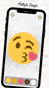 Colorful Emoji Paint by Number