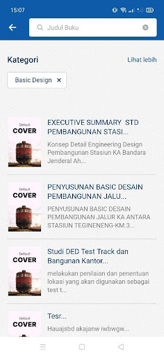 Buku Informasi Kereta Api Screen 3