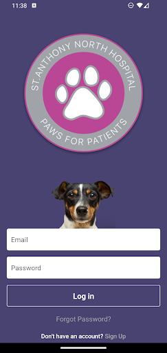 Android application Paws For Patients screenshort