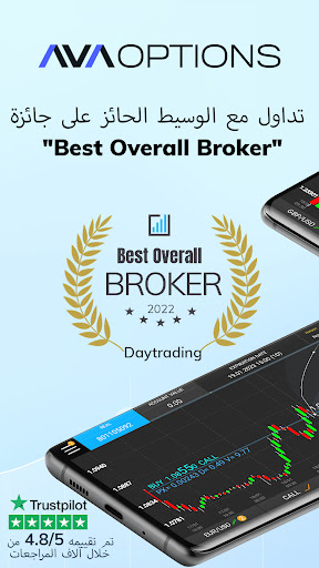 AvaOptions - تداول الخيارات Screenshot 1