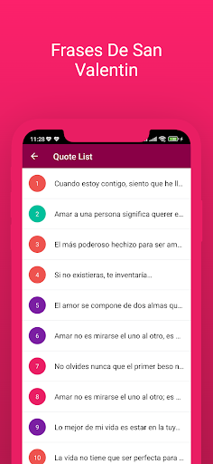 Frases De San Valentin 2024 Screen 3
