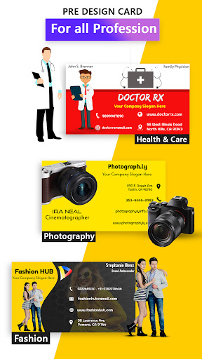 Business Card Maker Pro Screen 3