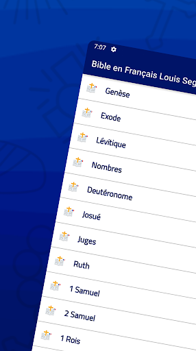 Android application Bible en Français Louis Segond screenshort