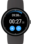 screenshot of Stopwatch for Wear OS (Android Wear)