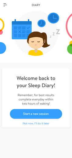 Screenshot of doze: goodnight mind for teens