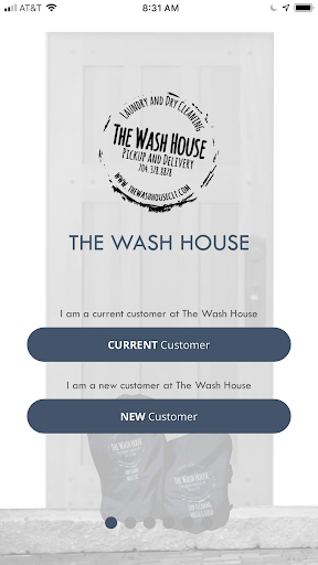 Android application The Wash House screenshort