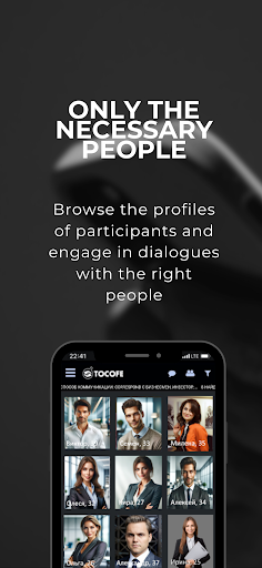 Tocofe: Business Networking Screen 3