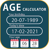 Age Calculator by Date of Birth -Days Months Years