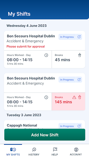 Nurse on Call Screen 3