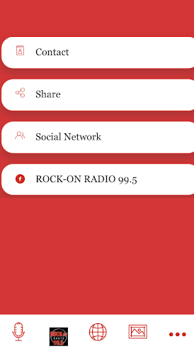 ROCK-ON RADIO 99.5 Screen 2