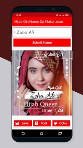 Hijab Girl Name Dp Maker 2021 Apk app for Android 5