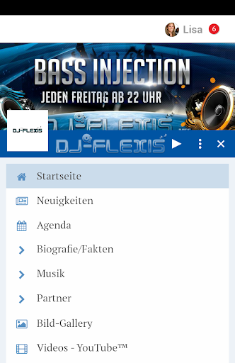 DJ-FLEXIS.app Screen 2