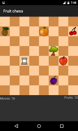 Android application Fruit chess screenshort